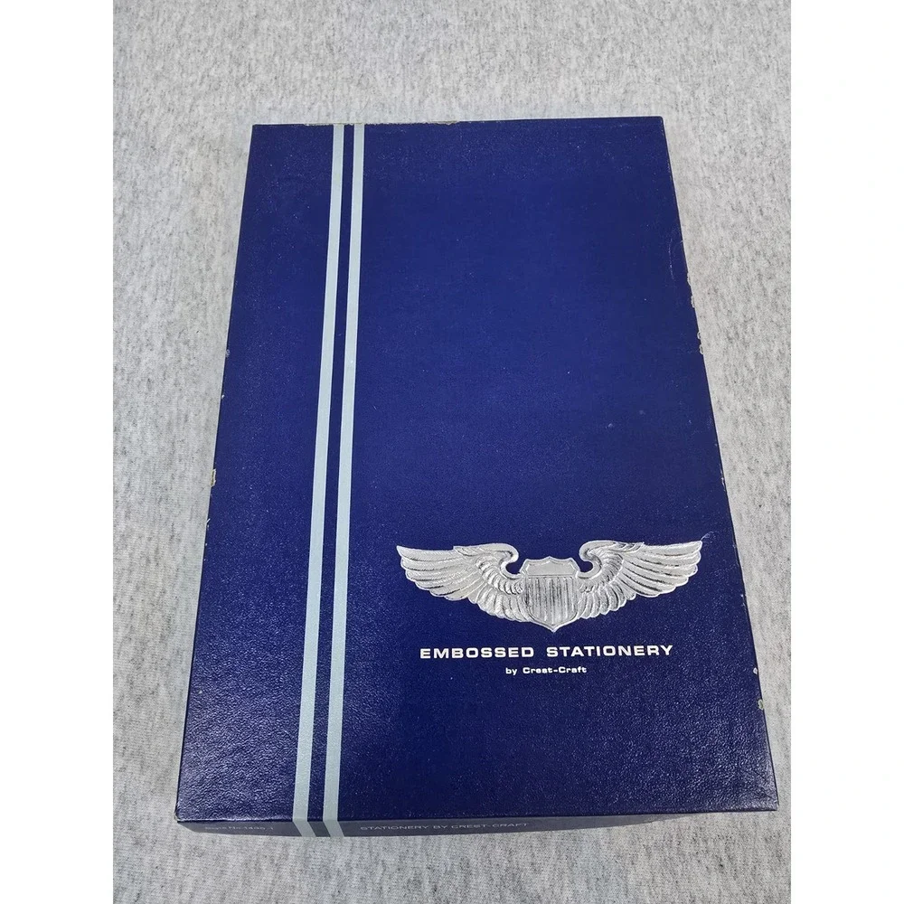Vintage AIR FORCE Stationary Eglin / Envelopes and Stationary Sheets